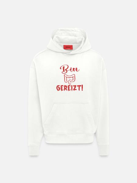 REIZDARM - BIN GEREIZT SPRÜCHE - Hoodie- made by SPREAD  - OFF WHITE