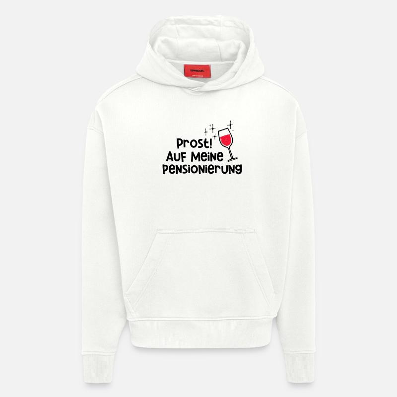 Lebensabend Abschied Senior Statement Ruhestand - Hoodie- made by SPREAD  - OFF WHITE
