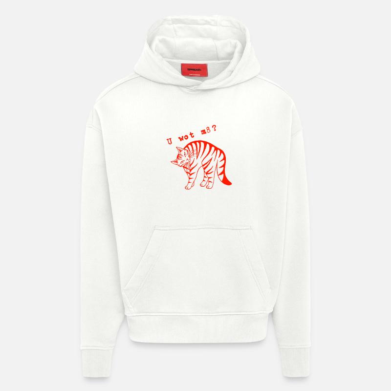 Was meinst du, Kumpel? - Hoodie- made by SPREAD - OFF WHITE