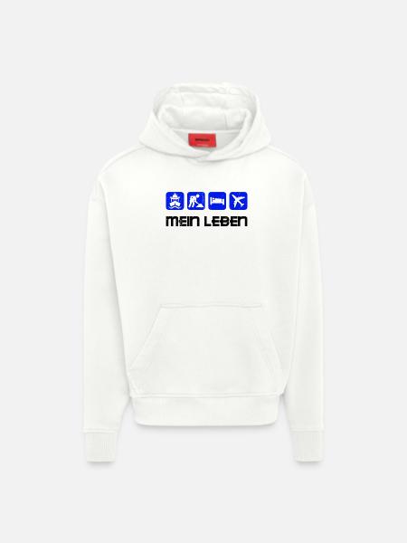 Job Statement Arbeiter Angestellter Arbeit - Hoodie- made by SPREAD  - OFF WHITE