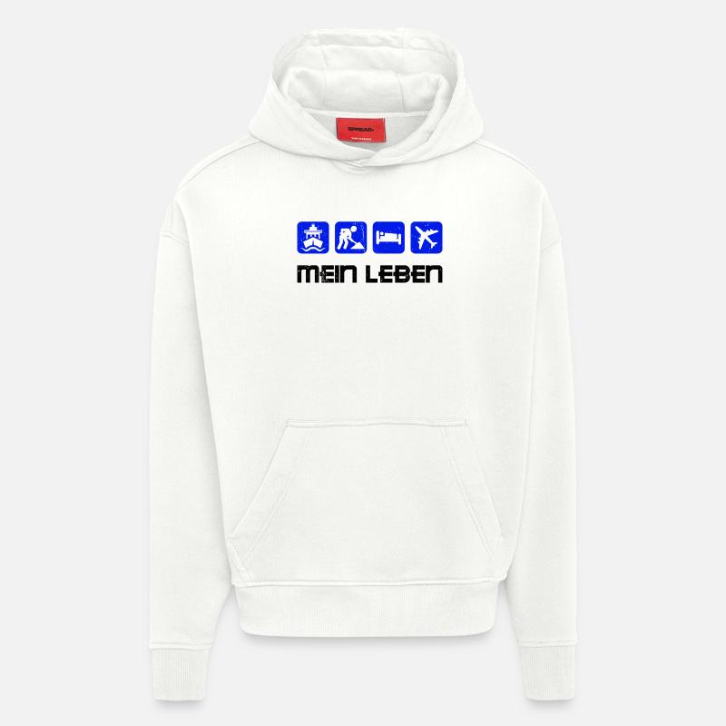 Job Statement Arbeiter Angestellter Arbeit - Hoodie- made by SPREAD  - OFF WHITE