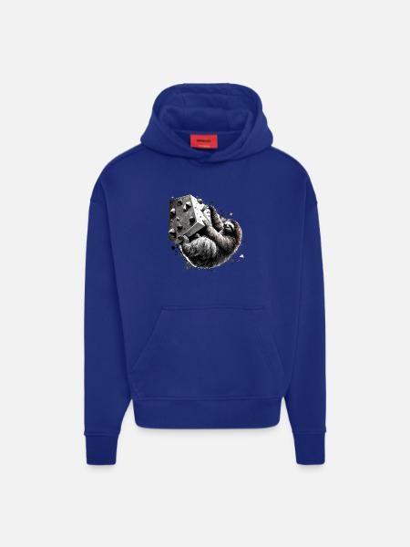 Bouldern Faultier Geschenk - Hoodie- made by SPREAD - OFF WHITE