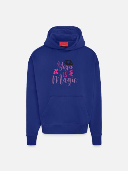 Yoga ist Magie - Hoodie- made by SPREAD - OFF WHITE
