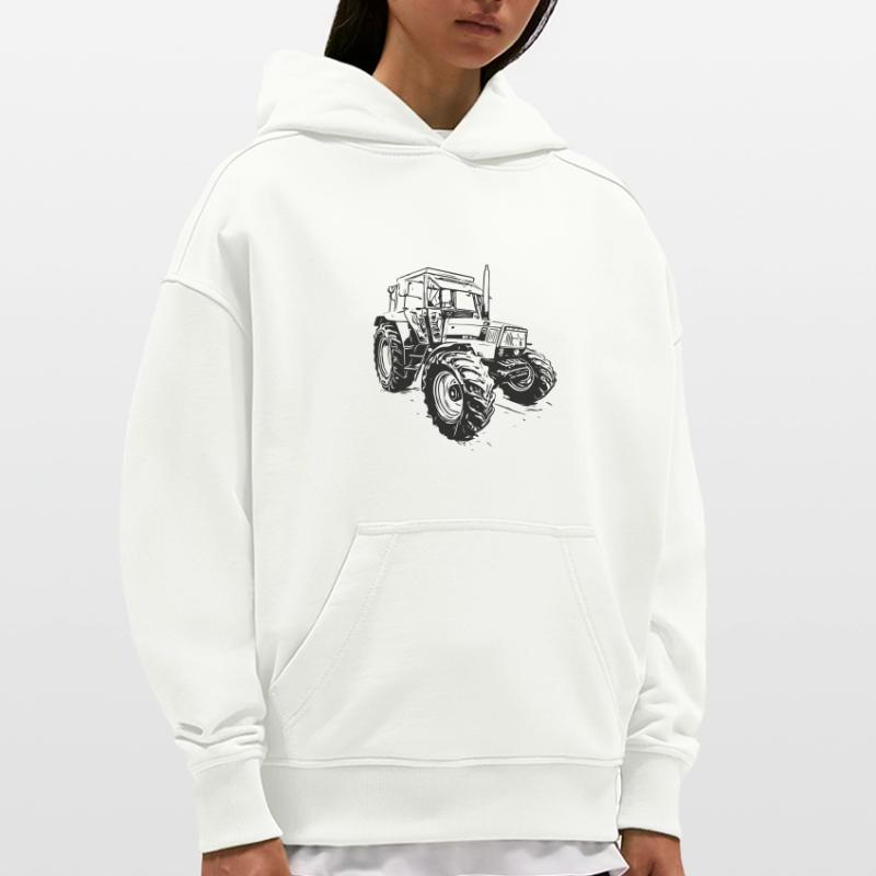 Front loader Hoodie- made by SPREAD 