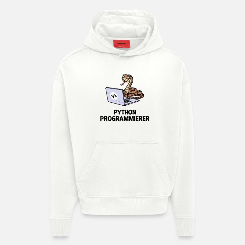 Programmierer Computer Code Developer Statement - Hoodie- made by SPREAD  - OFF WHITE