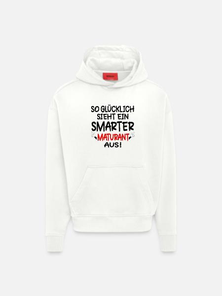 MATURA MATURANT GLÜCKLICH - Hoodie- made by SPREAD - OFF WHITE