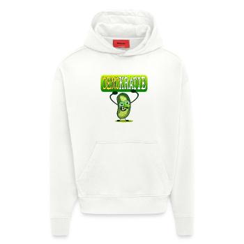Demokratie Demo - Gewürzgurken - Hoodie- made by SPREAD  - OFF WHITE - Vorne