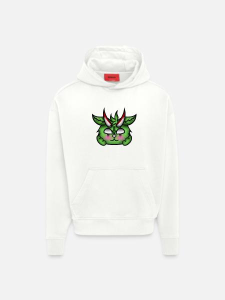 Blushing Demon! - Hoodie- made by SPREAD  - OFF WHITE