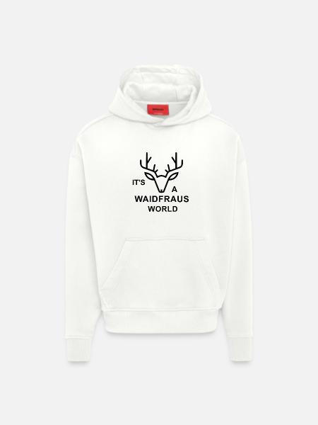 It's a Waidfraus World - Hoodie- made by SPREAD - OFF WHITE