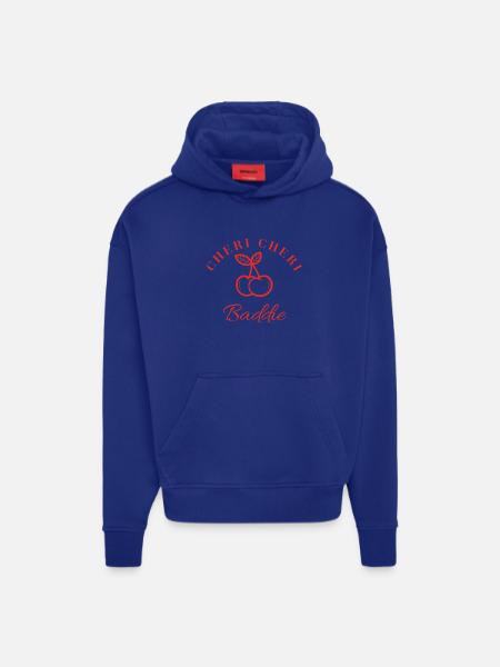 CHERI CHERI Baddie - Hoodie- made by SPREAD - OFF WHITE