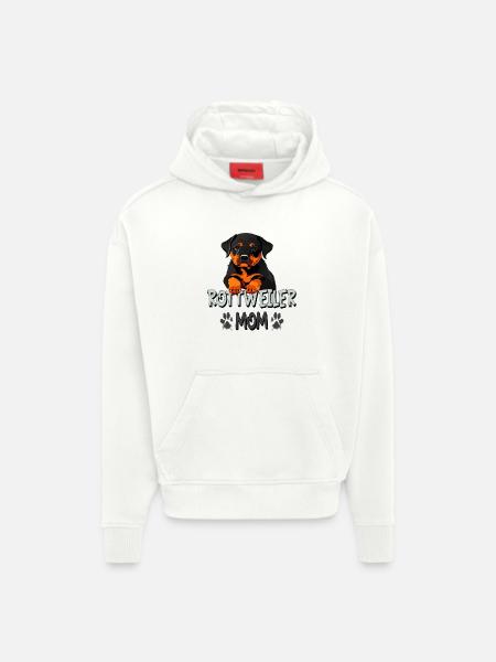 Rottweiler MoM - Hoodie- made by SPREAD - OFF WHITE