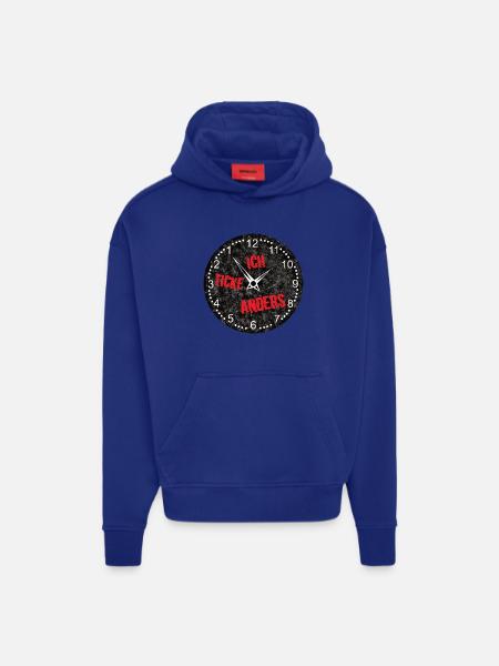 uhr - Hoodie- made by SPREAD  - OFF WHITE