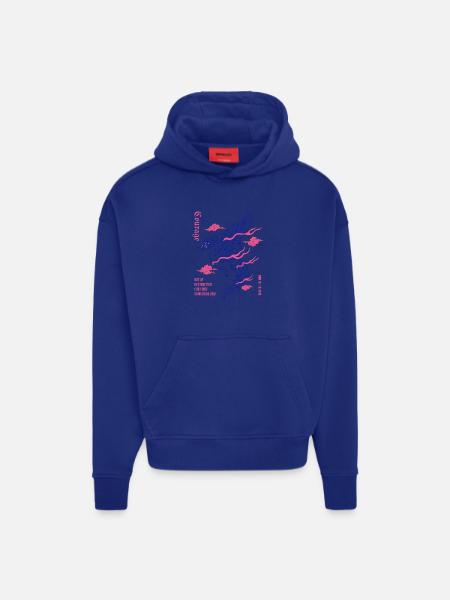 Courage – Phoenix of Rebirth - Hoodie- made by SPREAD - OFF WHITE