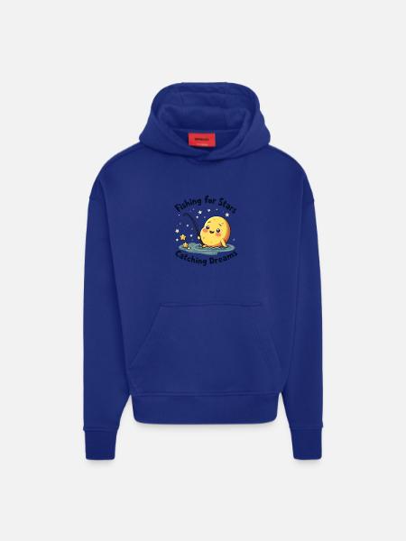Fishing for Stars, Catching Dreams - Hoodie- made by SPREAD - OFF WHITE