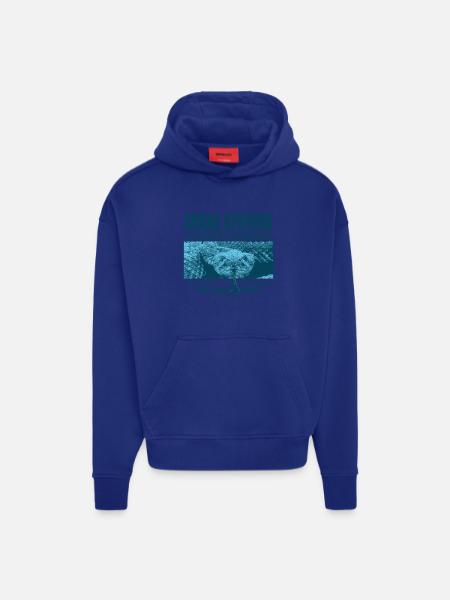 Snake Seekers – Serpent Solutions - Hoodie- made by SPREAD - OFF WHITE