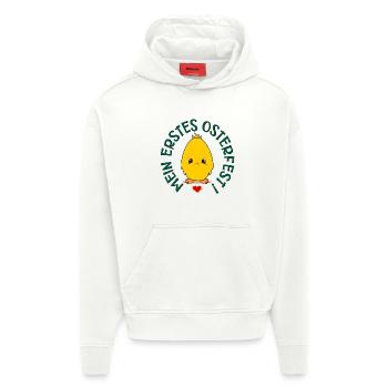 ERSTES OSTERFEST OSTERN BABY KÜKEN - Hoodie- made by SPREAD  - OFF WHITE - Vorne