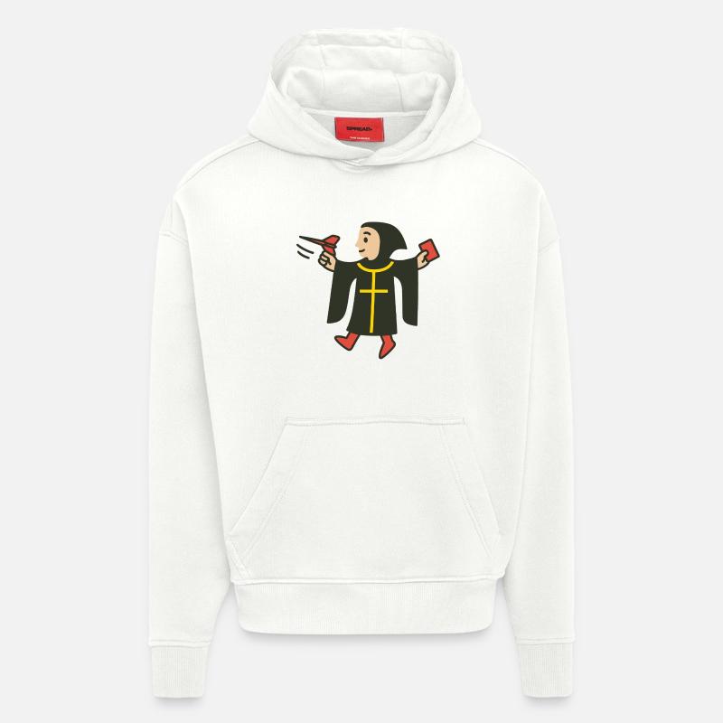 München spielt Dart - Hoodie- made by SPREAD  - OFF WHITE
