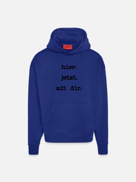 ACHTSAMKEIT LIEBE - Hoodie- made by SPREAD - OFF WHITE
