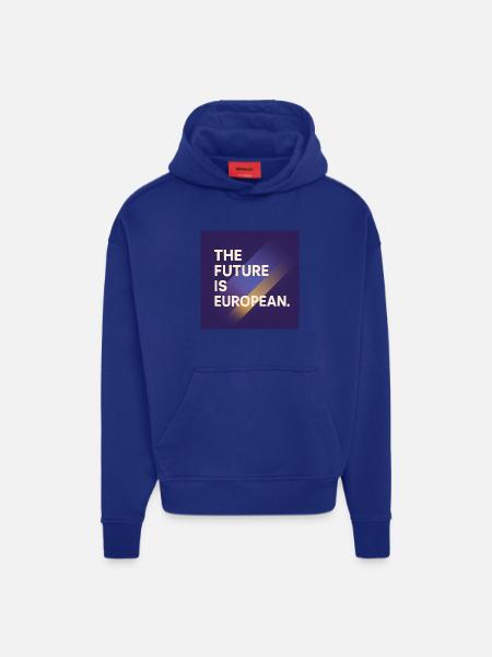European vision of the future design - Hoodie- made by SPREAD  - OFF WHITE