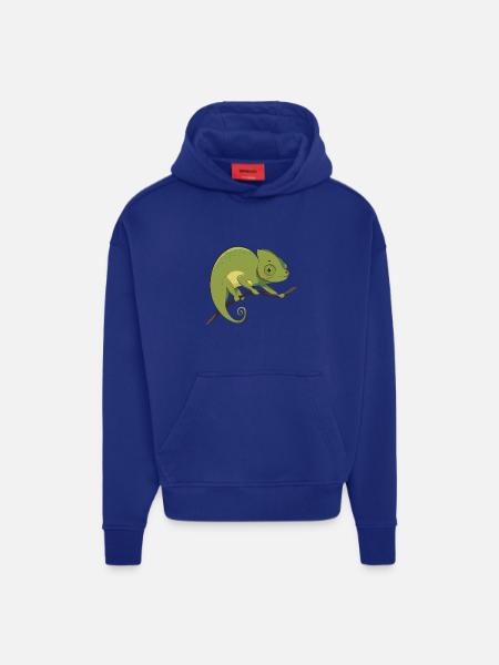 Chameleon - Hoodie- made by SPREAD  - OFF WHITE