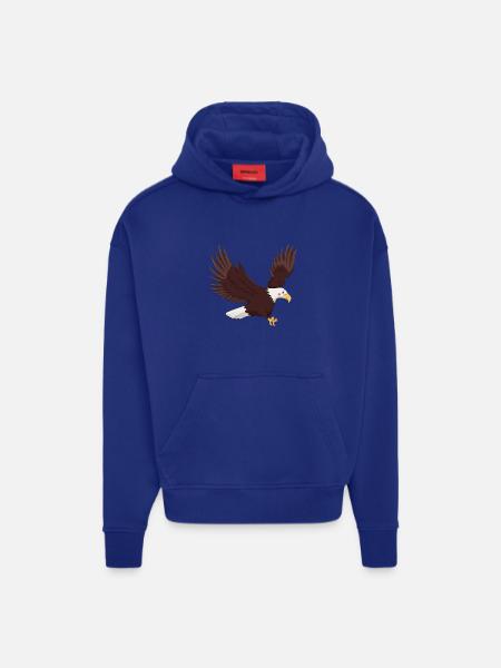 Aigle - Sweat à capuche bio épais oversize fabriqué en UE - OFF WHITE