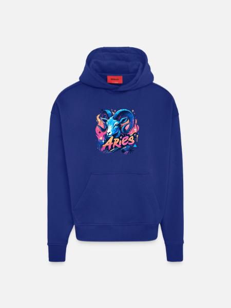 Widder – Sternzeichen – 🔮 ♈ - Hoodie- made by SPREAD  - OFF WHITE