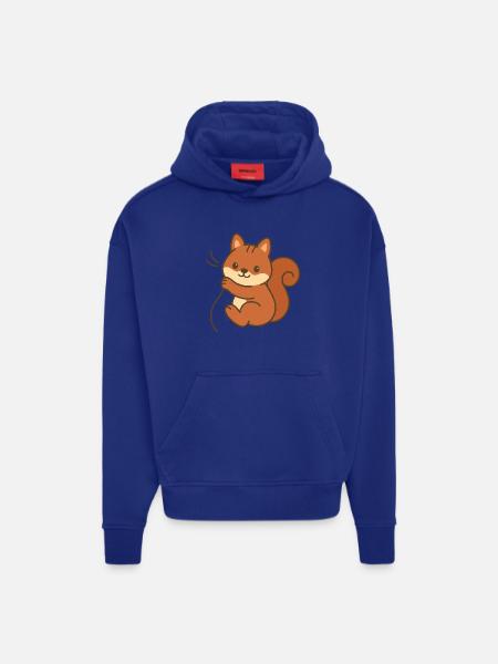 Cuddly squirrel - Hoodie- made by SPREAD - OFF WHITE