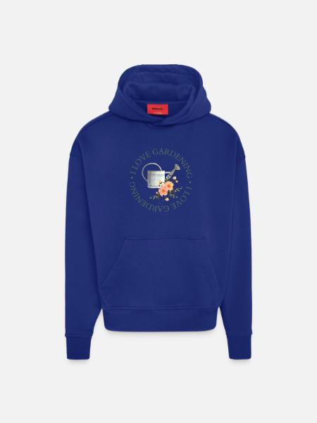 I love gardening! - Hoodie- made by SPREAD  - OFF WHITE