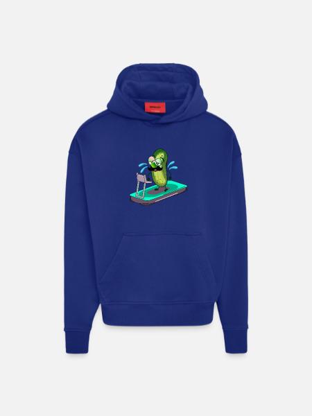 Papa Pickles Treadmill - Hoodie- made by SPREAD  - OFF WHITE