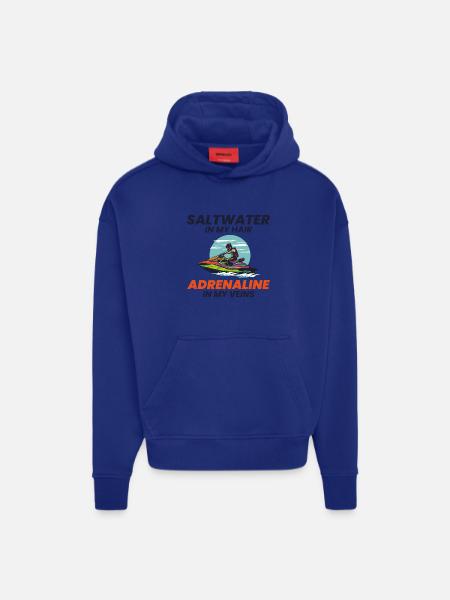 Extreme Jetski Saltwater Adrenaline Ride - Hoodie- made by SPREAD - OFF WHITE