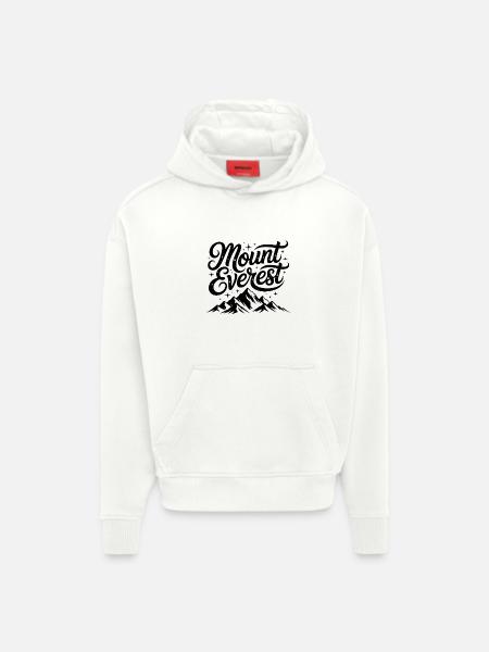 Mount Everest - Souvenir-Design - Hoodie- made by SPREAD - OFF WHITE