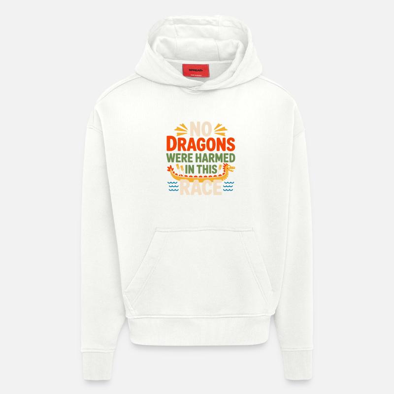 Team Paddling Synchronized Art  - Hoodie- made by SPREAD  - OFF WHITE