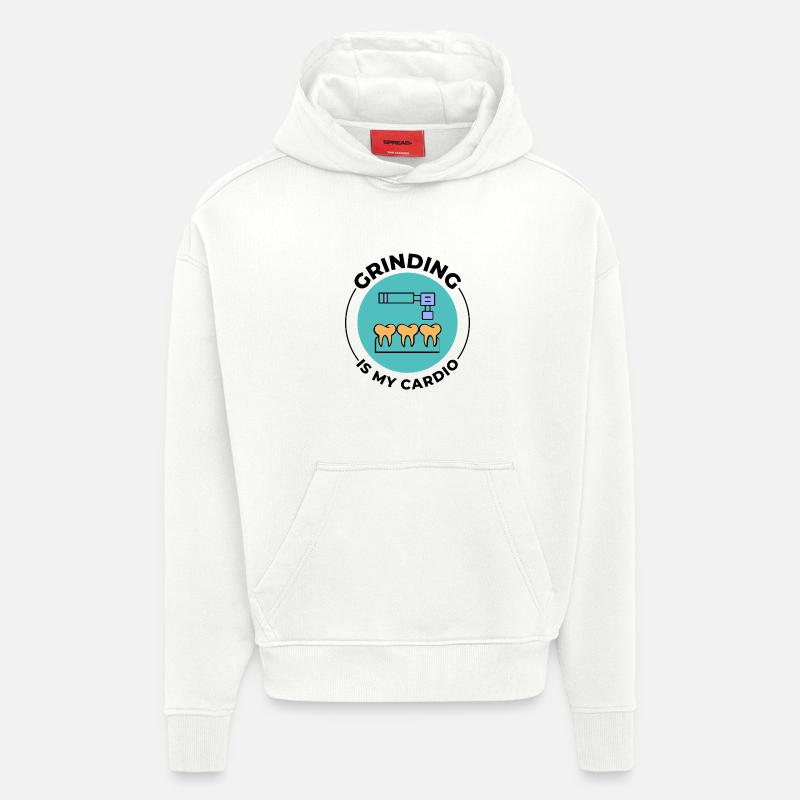 Dental Lab Technician Pride Design  - Hoodie- made by SPREAD  - OFF WHITE