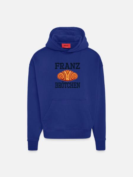 CUISSON FRANZBRÖTCHEN DE HAMBOURG - Sweat à capuche bio épais oversize fabriqué en UE - OFF WHITE