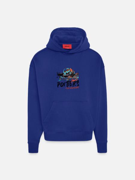 Poitiers, Futuroscope, Neon colours - Hoodie- made by SPREAD - OFF WHITE