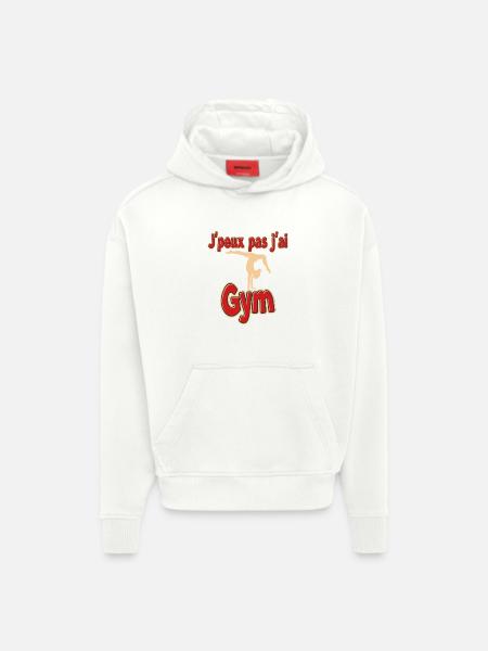I Have Gym Humor - Hoodie- made by SPREAD  - OFF WHITE