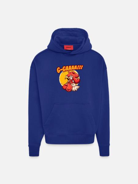 Crazy Screaming G-Gaaaa - Hoodie- made by SPREAD  - OFF WHITE