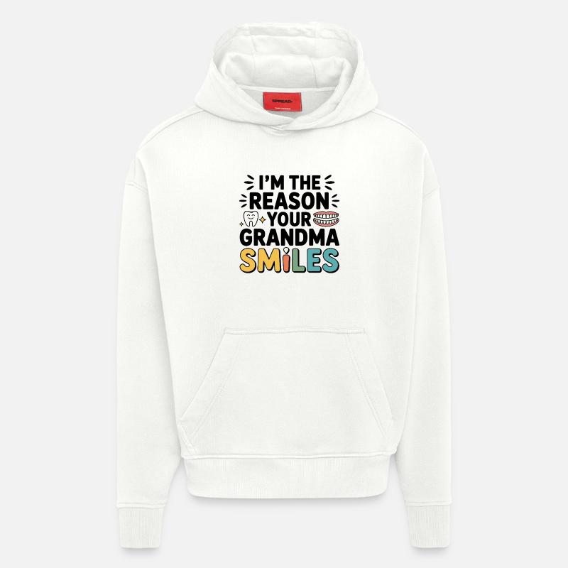 Dental Lab Articulator Tech  - Hoodie- made by SPREAD  - OFF WHITE