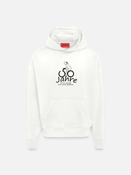 50 years – first warmed up - Hoodie- made by SPREAD  - OFF WHITE