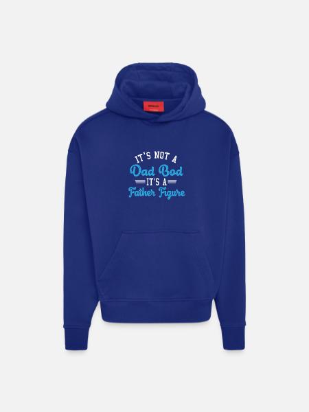 Father figure instead of Dad Bod - Hoodie- made by SPREAD  - OFF WHITE