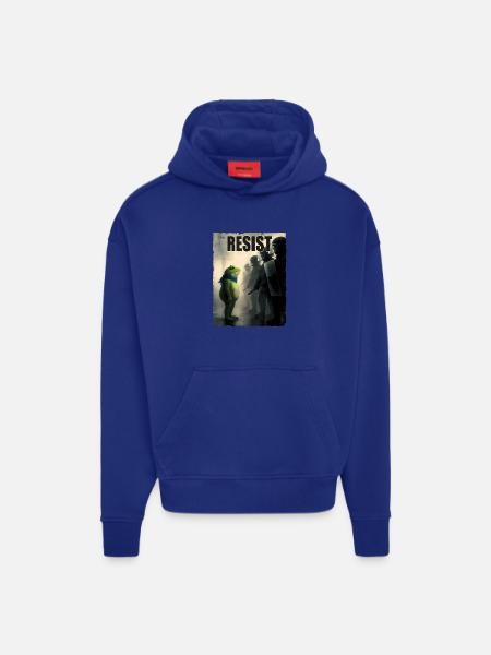 Frog Resist Portland - Hoodie- made by SPREAD - OFF WHITE