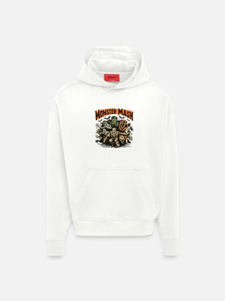 Monster Mash - Hoodie- made by SPREAD  - OFF WHITE