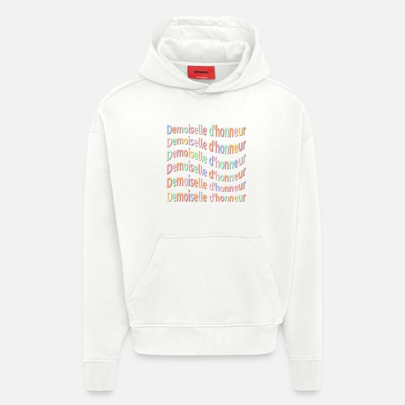 Brautjungfer Freunde Braut - Hoodie- made by SPREAD  - OFF WHITE