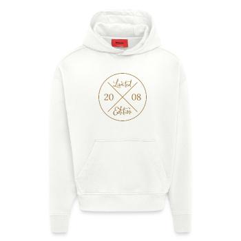 Geschenk 18. Geburtstag - Limited Edition 2008 - Hoodie- made by SPREAD  - OFF WHITE - Vorne