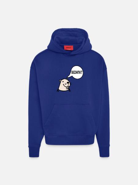Capybara Thanks - Hoodie- made by SPREAD - OFF WHITE