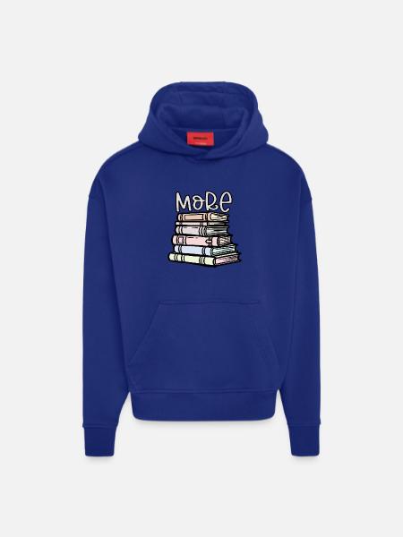 Lesen Sie mehr Bücher - Hoodie- made by SPREAD - OFF WHITE