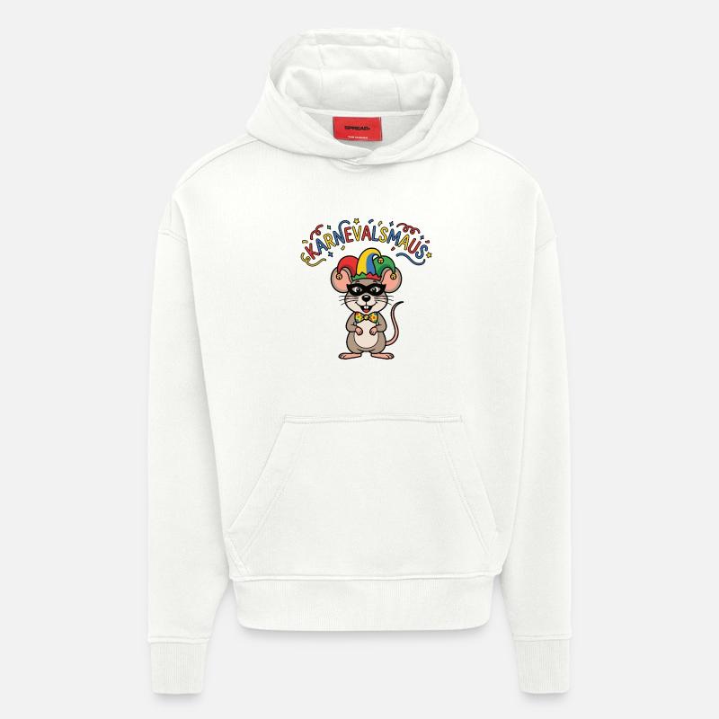 Carnival Mouse Cologne Carnival Mouse - Hoodie- made by SPREAD  - OFF WHITE