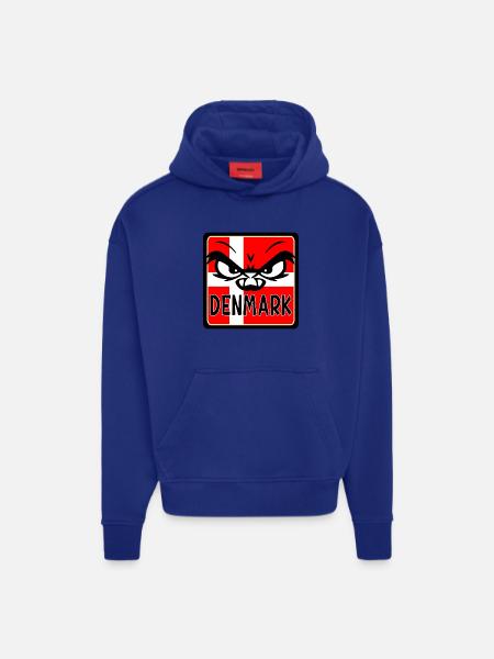 Denmark Emotions - Hoodie- made by SPREAD - OFF WHITE