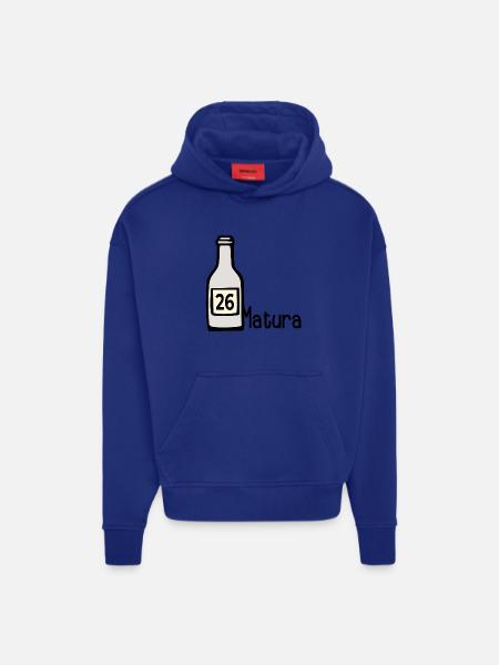 Matura 2026 - Party Bottle - Hoodie- made by SPREAD - OFF WHITE