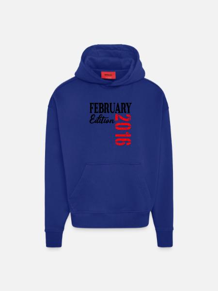 Février 2016 - 11e anniversaire - Sweat à capuche bio épais oversize fabriqué en UE - OFF WHITE